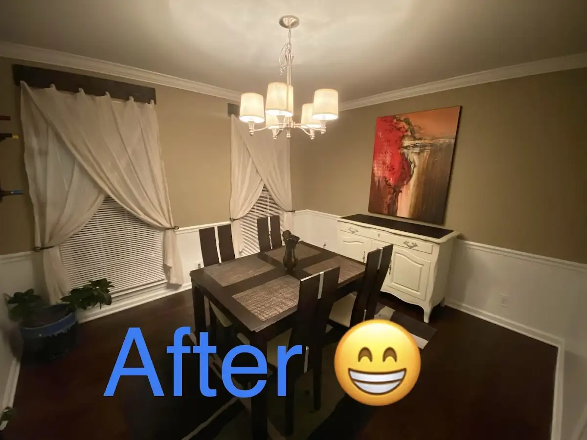 Professional dining room restoration after water damage in Walker Mill