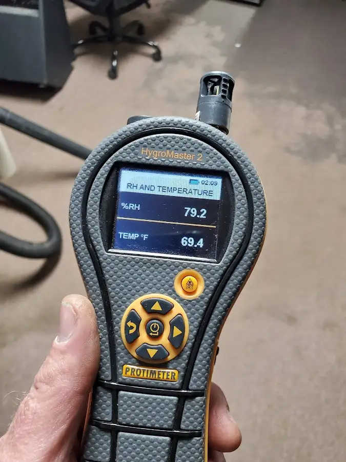 Moisture meter humidity assessment for Fire & Smoke Damage Restoration in Walker Mill